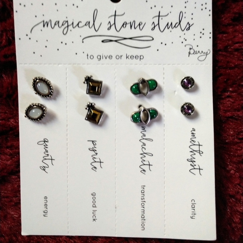 Magical Stone Studs to Give or to Keep